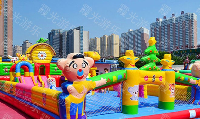 贵州儿童充气城堡游泳池